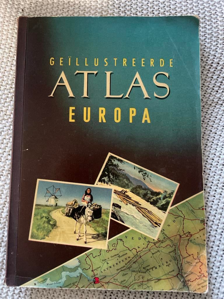 Geïllustreerde Atlas Europa, Gelezen, Overige atlassen, 1800 tot 2000, Europa Overig