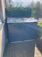 Ombouw voor 2 containers, kliko’s, Tuin en Terras, Bergingen en Tuinkasten, Ophalen, Gebruikt, Hout, Containerberging