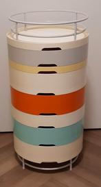 Ikea PS 2014 bijzettafels retro - design collectors items, Retro - design -vintage, Rond, Zo goed als nieuw, Ophalen