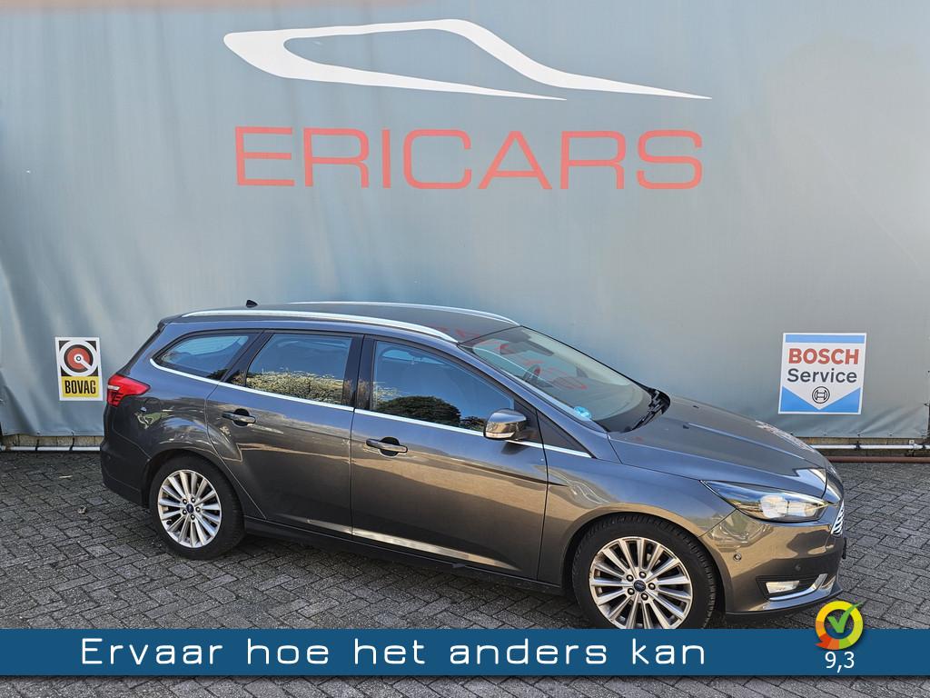 Ford FOCUS Wagon 1.0 Titanium (bj 2016), Stof, Gebruikt, Origineel Nederlands, Handgeschakeld