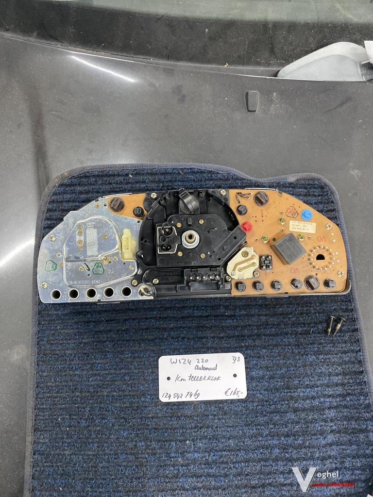 Mercedes W124 station 220 Automaat  1995 Km Tellerklok 124 5, Gebruikt, -, -, Ophalen of Verzenden