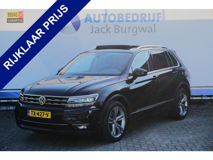 Volkswagen Tiguan 1.4 TSI DSG ACT R-Line Trekhaak | Camera |, Auto's, Volkswagen, Bedrijf, Te koop, Tiguan, 360° camera, ABS, Achteruitrijcamera