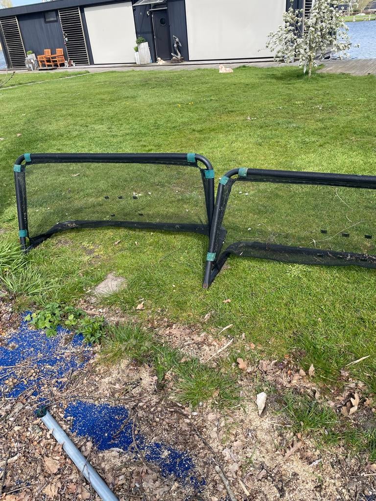 2 voetbaldoeltjes, Ophalen, Gebruikt, Overige typen