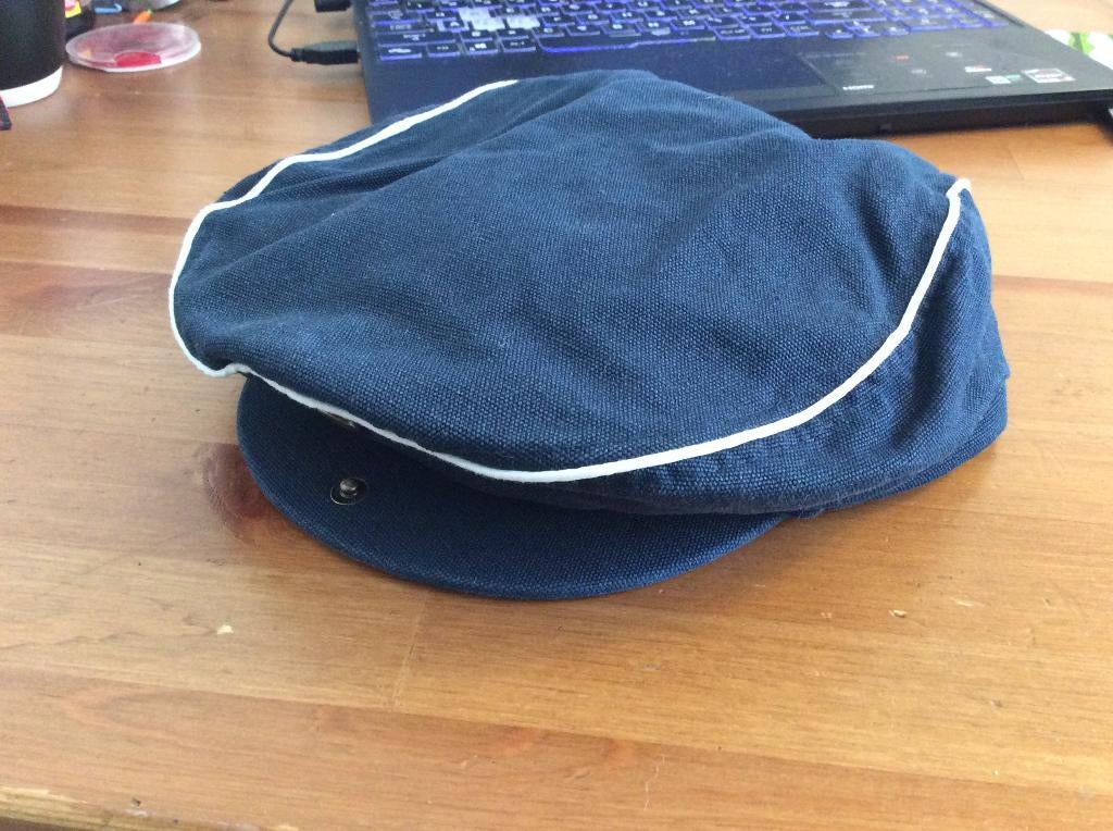 Esprit Sailor pet, blauw met witte streep maat M, Nieuw, Kleding | Dames, Hoeden en Petten, 56 of 57 cm (M, 7 of 7⅛ inch), Nieuw