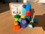 Montessori Speelgoed Hout Stapelsteen, Ophalen of Verzenden, Zo goed als nieuw, Overige typen