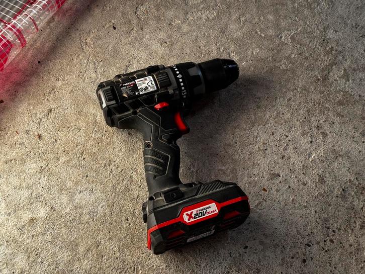 Parkside boormachine en accu, Doe-het-zelf en Verbouw, Gereedschap | Boormachines, Zo goed als nieuw, Boormachine, Ophalen of Verzenden