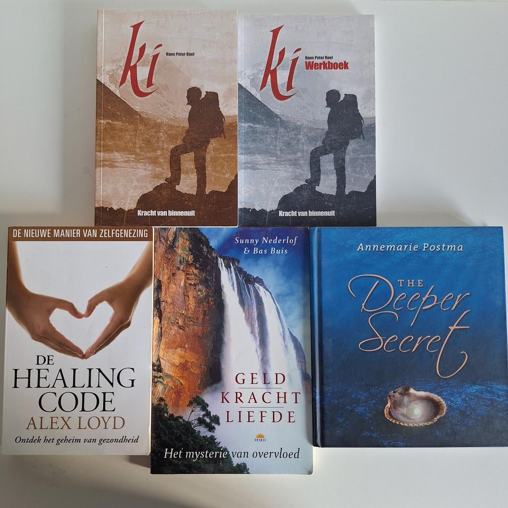 5 boeken over spiritualiteit, energie en persoonlijke groei, Ophalen of Verzenden, Spiritualiteit algemeen, Achtergrond en Informatie