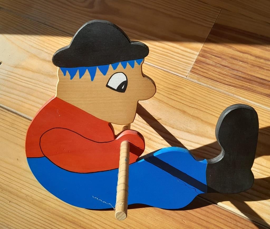 houten hang tuimelaar, Ophalen of Verzenden, Zo goed als nieuw, Overige typen
