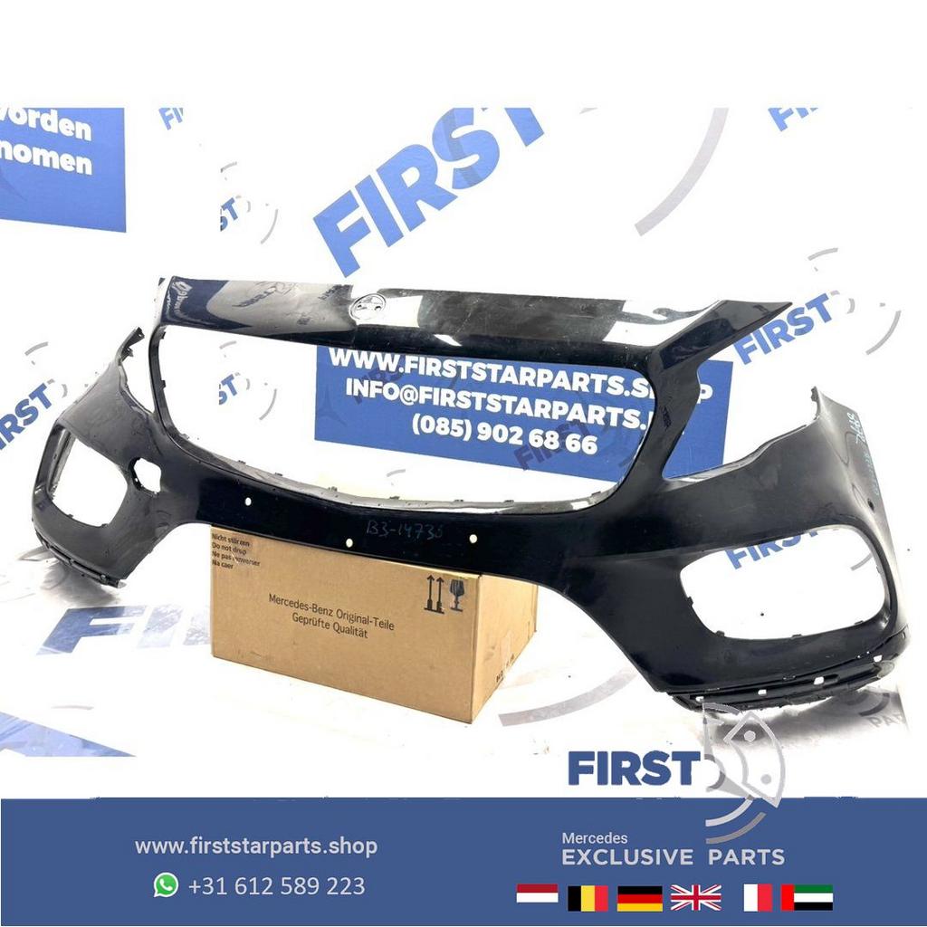 W156 FACELIFT GLA AMG VOORBUMPER ZWART WIT ROOD GRIJS ZILVER, Gebruikt, -, Voor, Ophalen of Verzenden