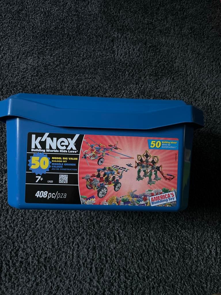K'NEX Bouwset 408 Stuks - Model Big Value, Ophalen of Verzenden, Zo goed als nieuw, Bouwen