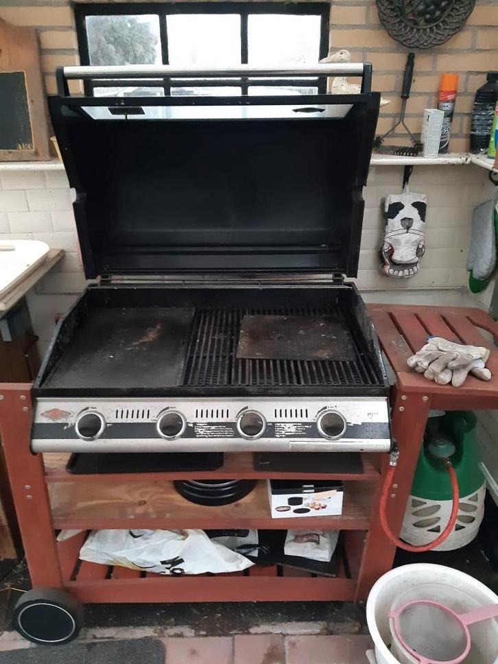 Beefeauter BBQ op gas. Buitenkeuken inclusief gasfles., Tuin en Terras, Gasbarbecues, Gebruikt, Ophalen