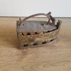 Antiek strijkijzer decoratief gietijzer, Ophalen of Verzenden