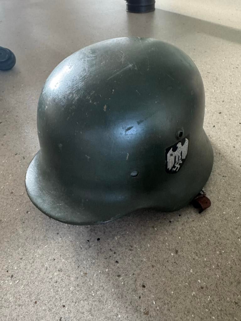 Originele Oost-Duitse M56 NVA Helm - Koude Oorlog Militaria, Verzamelen, Militaria | Algemeen, Ophalen of Verzenden, Landmacht