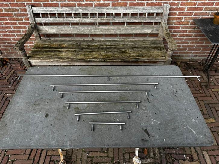 RVS Handgrepen voor kastjes of lades - Diverse maten, Doe-het-zelf en Verbouw, Hang- en Sluitwerk, Gebruikt, Overige typen, Rvs