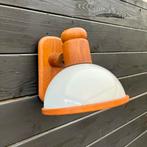 Vintage Steinhauer paddenstoel wandlamp, hout, Ophalen of Verzenden, Zo goed als nieuw, Hout