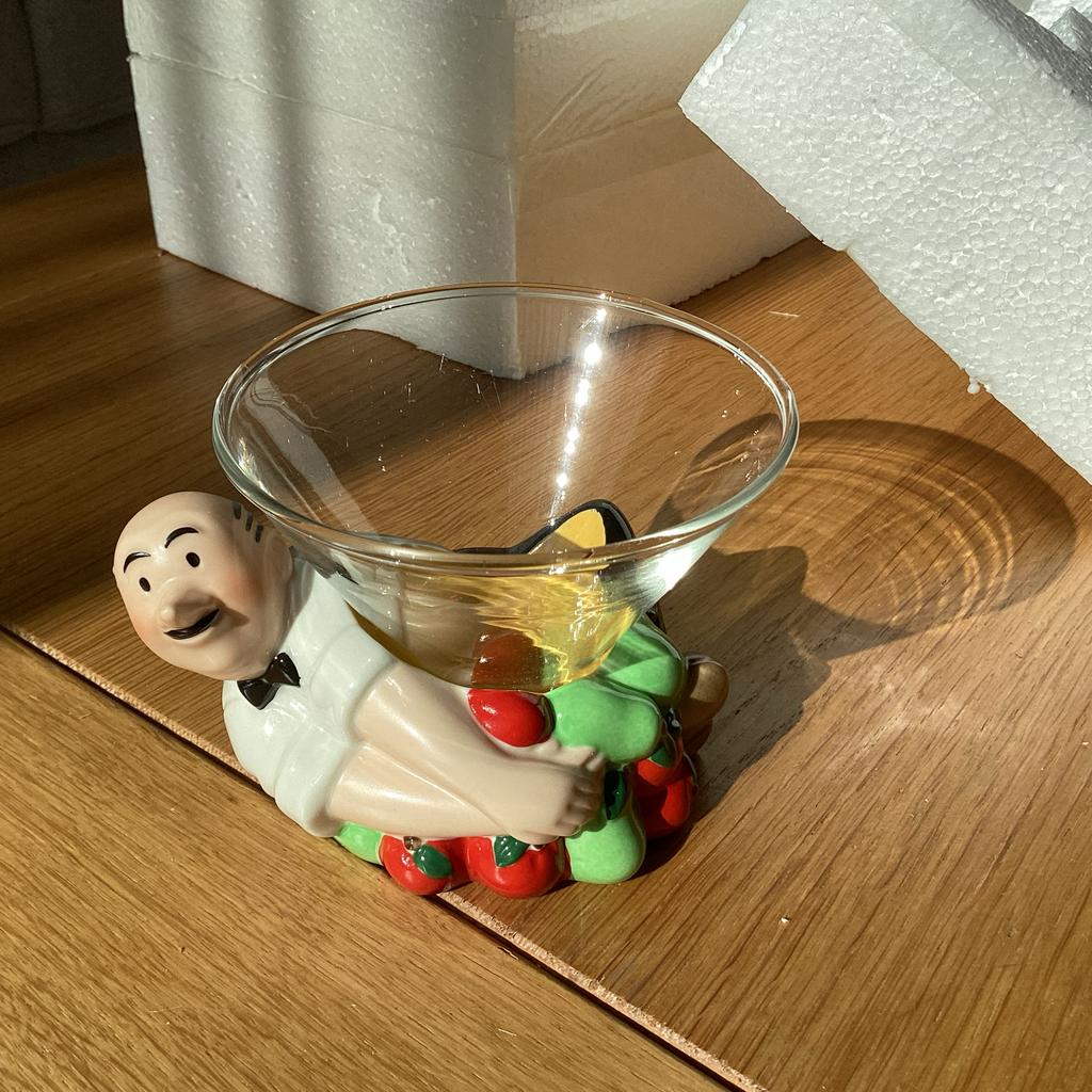 Suske en Wiske: Lambik Glas met Houder - Fruitmasters, Ophalen of Verzenden, Suske en Wiske, Nieuw, Gebruiksvoorwerp
