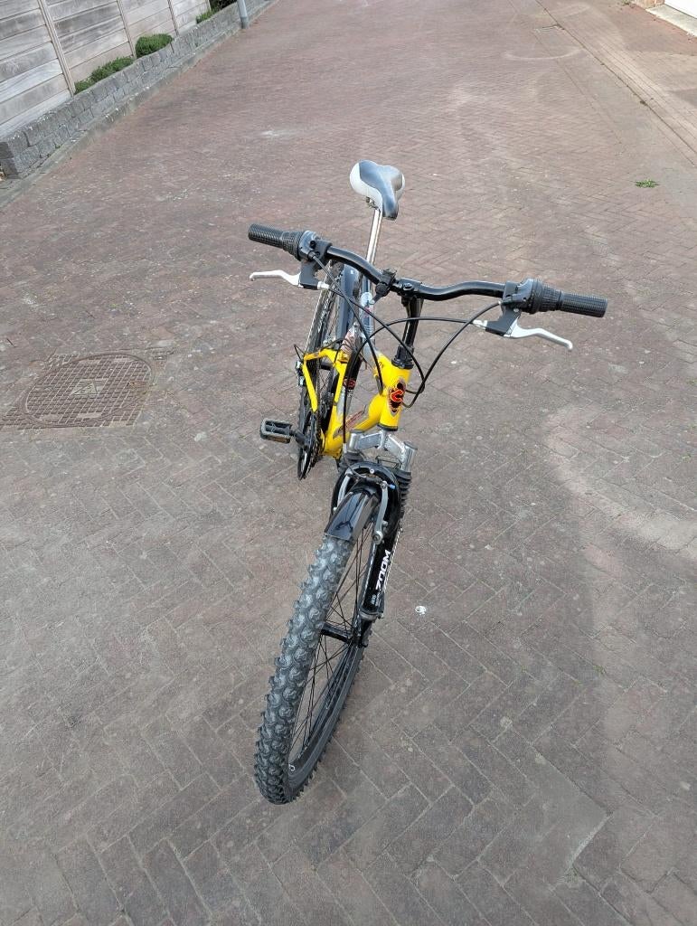 Mountainbike voor kinderen, Fietsen en Brommers, Fietsen | Jongens, 26 inch of meer, Gebruikt, Velgrem, Cross