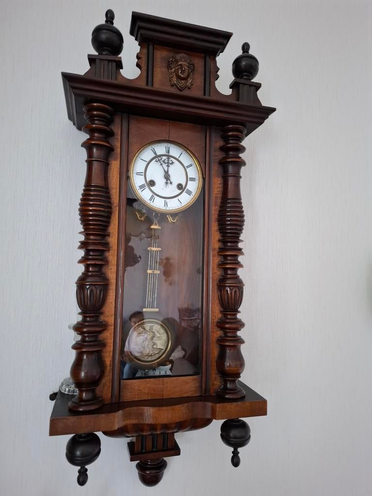 Junghans Regulateur klok, Antiek en Kunst, Antiek | Klokken, Ophalen