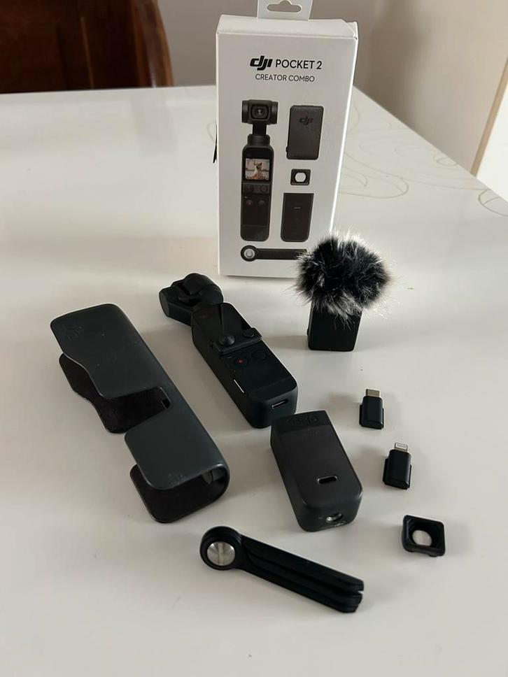 DJI Osmo Pocket 2 Creator Combo, Audio, Tv en Foto, Actiecamera's, Zo goed als nieuw, Overige merken, Ophalen of Verzenden
