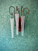 6 Vintage Brand van Egmond Behind Frosted Glass Wandlampen, Ophalen of Verzenden, Gebruikt, Glas, Brutalistisch