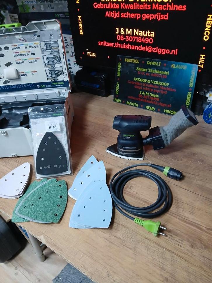 Festool Schuurmachine., Doe-het-zelf en Verbouw, Gereedschap | Schuurmachines, Gebruikt, Vlakschuurmachine, Minder dan 600 watt
