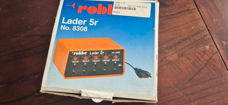 Robbe Lader 5r no.8308 accu lader, Hobby en Vrije tijd, Modelbouw | Radiografisch | Overige, Nieuw, Ophalen of Verzenden