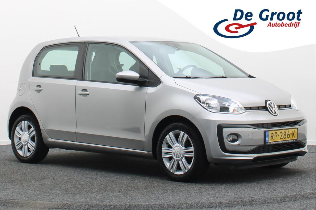 Volkswagen up! 1.0 BMT high up! 5-Deurs, Leder/Stof, Airco,, Gebruikt, Leder en Stof, Origineel Nederlands, Handgeschakeld