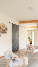 Metalen schuifdeuren 220cm x 100cm, Doe-het-zelf en Verbouw, Deuren en Horren, Gebruikt, Binnendeur, Schuifdeur, Metaal