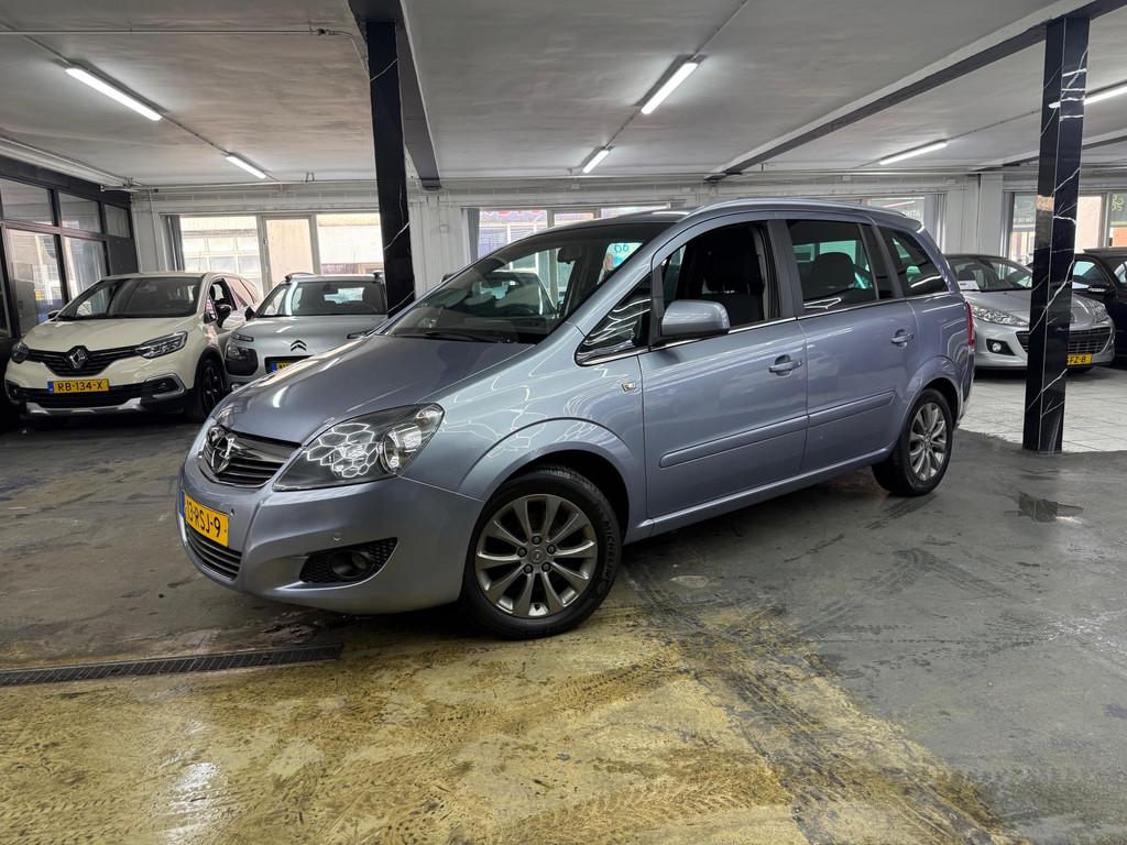 Opel Zafira 1.8 Edition Automaat | Airco | Navi | 7p, Auto's, Opel, Euro 5, Gebruikt, 4 cilinders, Zafira
