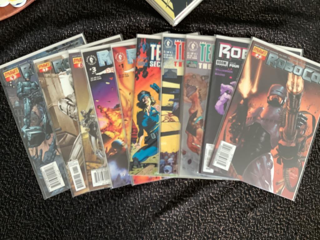 10 x comic robocop 7x/terminator 3x, Ophalen of Verzenden, Zo goed als nieuw