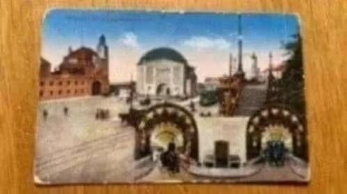 Oude Ansichtkaart Elbtunnel Hamburg-Steinwarder, Verzamelen, Ansichtkaarten | Buitenland, Ophalen of Verzenden, 1940 tot 1960