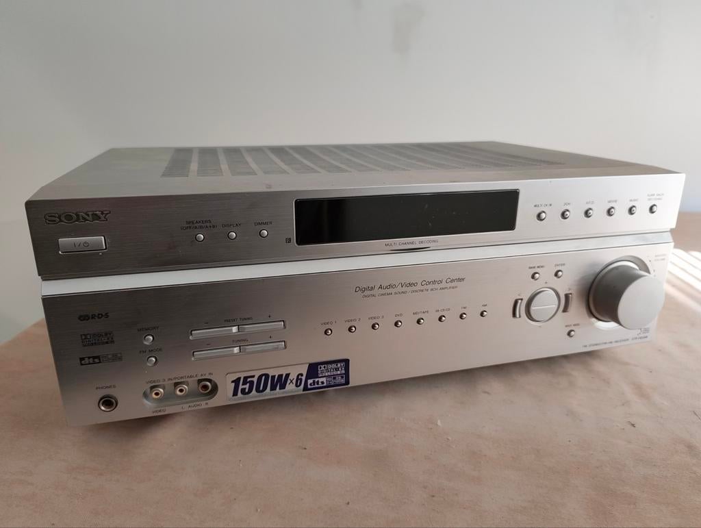 Sony AV receiver STR-DE598 -Digital Audio/Video Contr Center, Ophalen of Verzenden, Sony, 120 watt of meer, Gebruikt