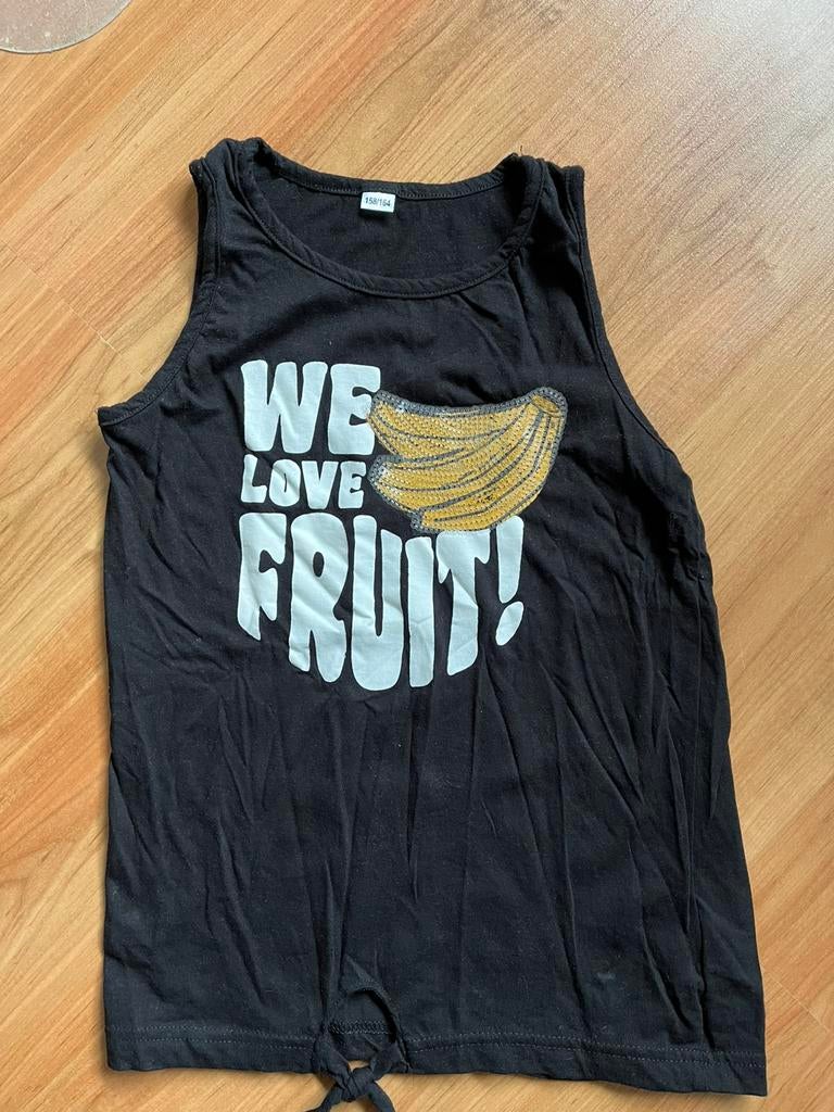 NIEUW!!! SINGLET mt 158, Kinderen en Baby's, Kinderkleding | Maat 158, Ophalen of Verzenden, Zo goed als nieuw, Meisje, Shirt of Longsleeve