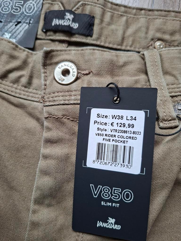 VANGUARD V850 slimfit jeans W38 L34, W36 - W38 (confectie 52/54), Overige kleuren, Nieuw, Ophalen of Verzenden