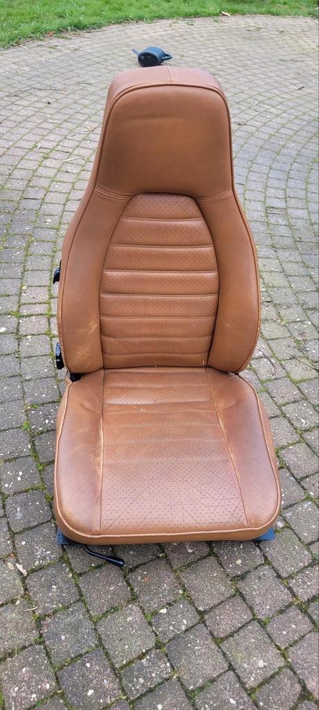 Autostoelen van leer., Auto-onderdelen, Interieur en Bekleding, Oldtimer onderdelen, Overige automerken, Universele onderdelen