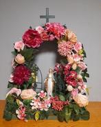 Maria hemel poort met zijde bloemen, Ophalen of Verzenden, Zo goed als nieuw, Binnen