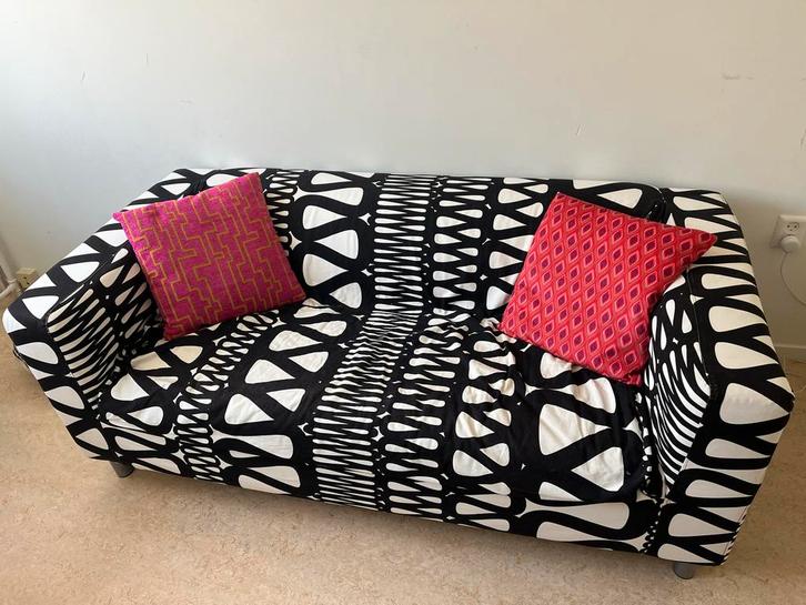 IKEA Klippan bank - Zo goed als nieuw, Huis en Inrichting, Banken | Bankstellen, Zo goed als nieuw, Rechte bank, Tweepersoons