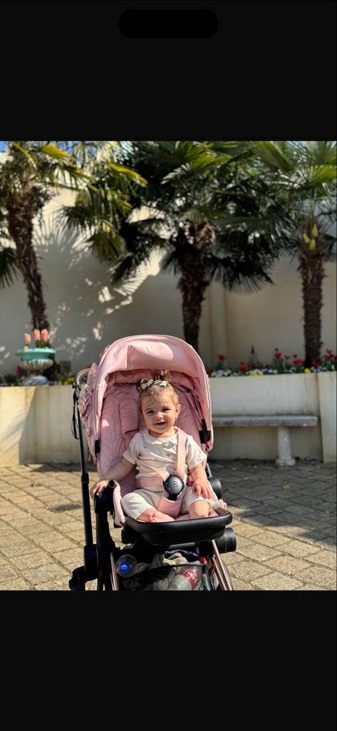 Roze Cybex Priam stoelbekleding, Ophalen, Gebruikt, Kinderwagen, Overige merken