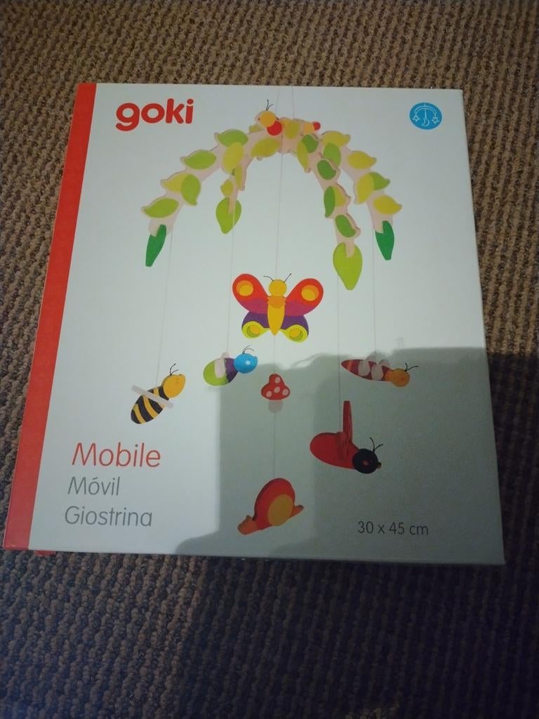 Goki houten baby mobiel, Ophalen