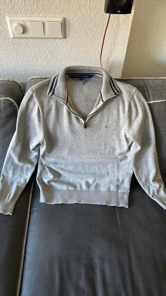 Tommy hilfiger M, Ophalen, Zo goed als nieuw, Maat 38/40 (M), Grijs