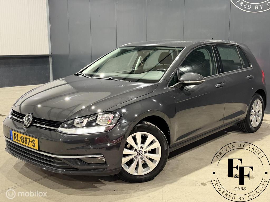 Volkswagen Golf 1.0 TSI Comfortline|ACC|Garantie|NL Auto!, Stof, Gebruikt, Origineel Nederlands, Bedrijf