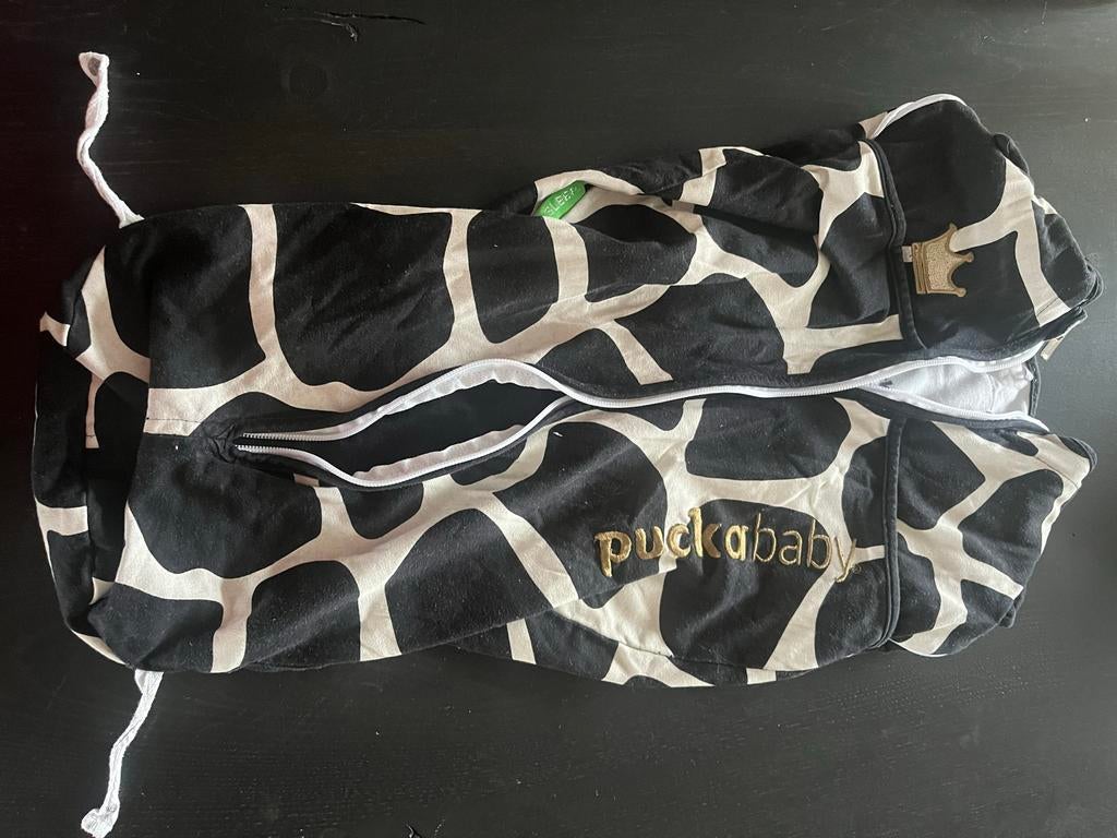 Puckababy Original Mini slaapzak girafprint, Ophalen of Verzenden, Gebruikt, Minder dan 70 cm, Slaapzak