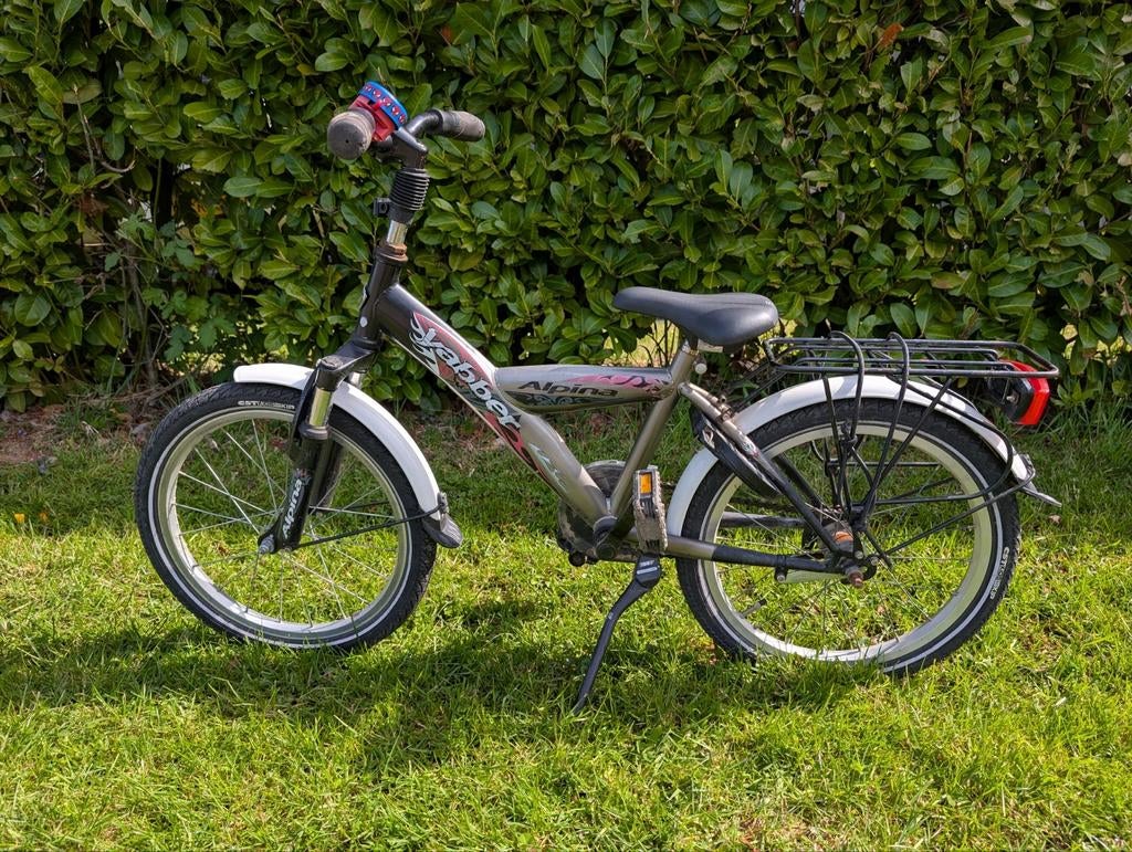 Yabber kinderfiets 18 inch (4-6 jaar), Fietsen en Brommers, Fietsen | Kinderfietsjes, Ophalen, Gebruikt, 16 tot 20 inch, Yabber