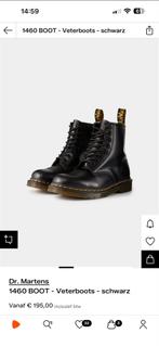 Dr. Martens 1460 Veterboots - Zwart, Ophalen of Verzenden, Zo goed als nieuw, Zwart, Lage of Enkellaarzen