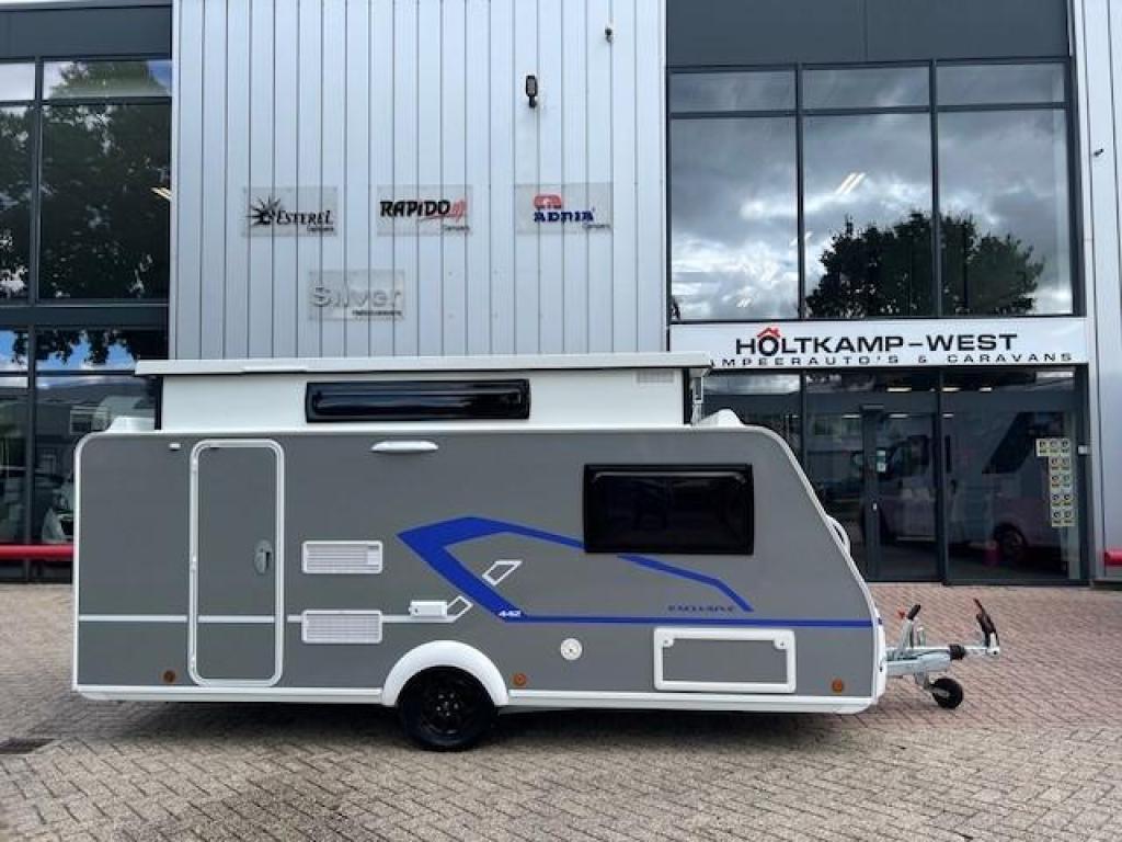Trigano Silver Trend 442 Model 2025 Exclusive line, Caravans en Kamperen, Caravans, Tot en met 3, Overige typen, Trigano, Schokbreker