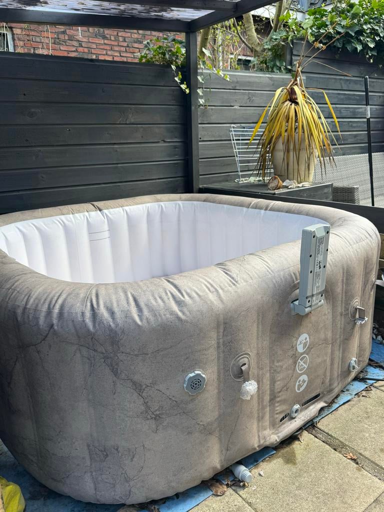 Lay-Z-Spa Rome EnergySense AirJet opblaasbare spa - 6 persoo, Tuin en Terras, Bubbelbaden en Hottubs, Zo goed als nieuw, Opblaasbaar