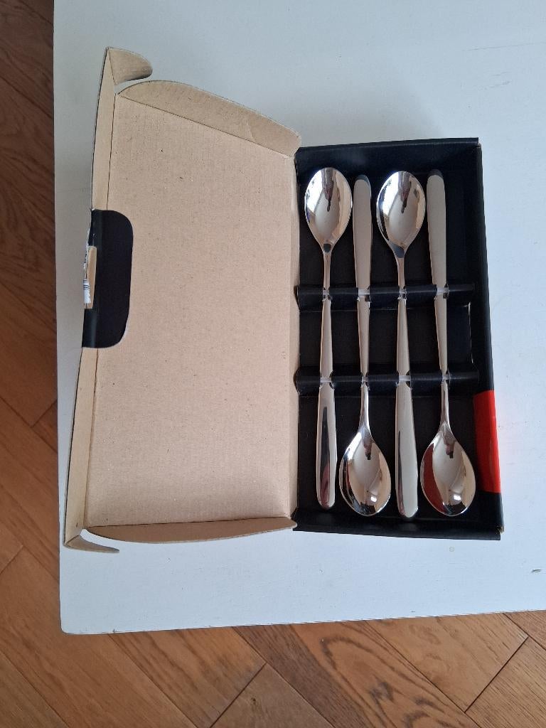 Longdrink lepels alessi, Huis en Inrichting, Overige typen, Ophalen of Verzenden, Nieuw, Zilver