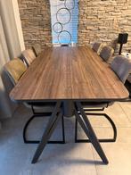 Xooon Eetkamertafel met 6 Haco stoelen, Huis en Inrichting, Ophalen of Verzenden, Gebruikt, 4 tot 6 stoelen