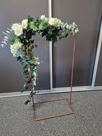 Metalen frame voor welkomstbord bruiloft - incl. decoratie, Ophalen, Gebruikt, Versiering, Geboorte of Huwelijk
