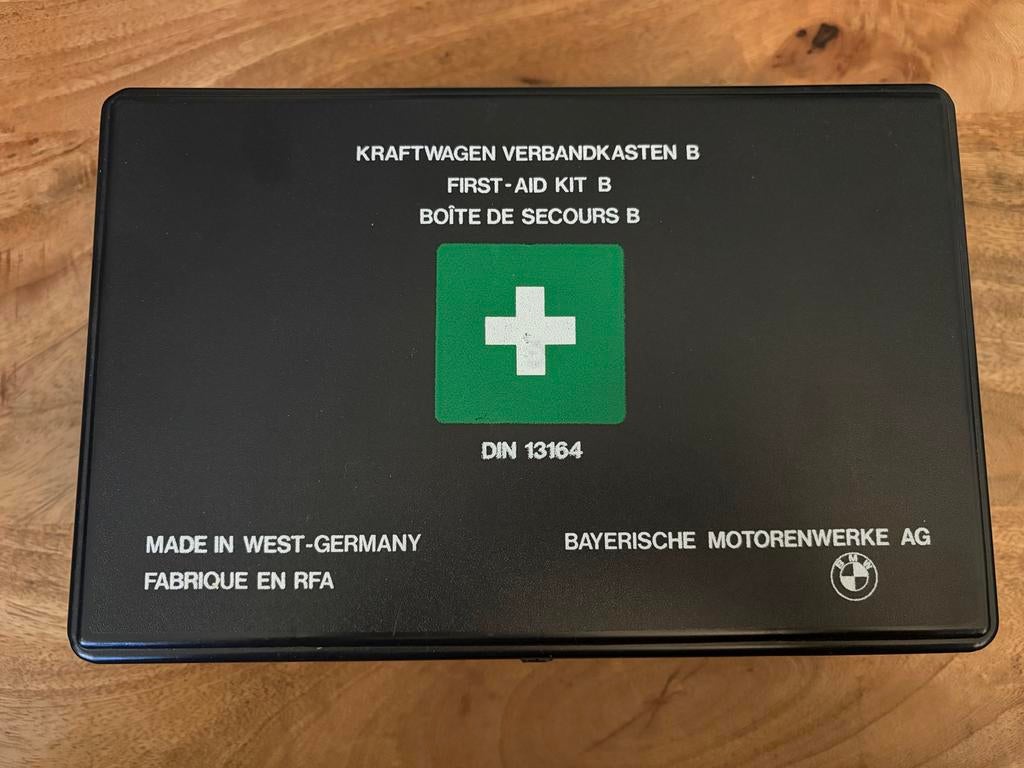 Vintage BMW EHBO-doos - Made in West-Germany, Ophalen, Zo goed als nieuw